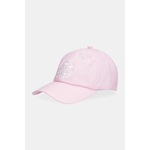 Pamučna kapa sa šiltom Juicy Couture I Want Candy roza JCAWH126703