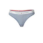 Tommy Hilfiger Underwear Tanga gaćice tamno plava / vatreno crvena / crna / bijela