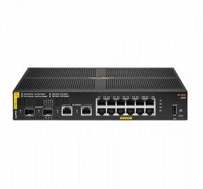 HP Enterprise Aruba 6100 12G + 2G/2SFP+ POE+ (139W) 2G/2SFP+ Switch RM M