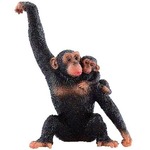 Čimpanza Bullyland s mladunčetom