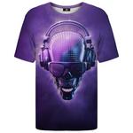 Muška majica Mr. GUGU & Miss GO Disco Skull plava Mr._GUGU_&_Miss_GO_T-Shirt_TSH1050_Violet