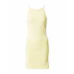 ADIDAS ORIGINALS Ljetna haljina pastelno žuta / bijela