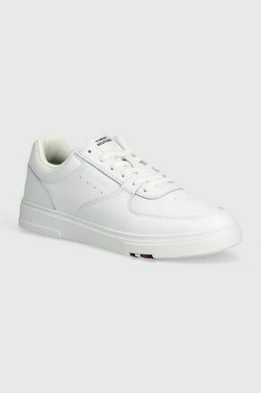 Tenisice Tommy Hilfiger Modern Cup Corporate Lth FM0FM04941 White YBS