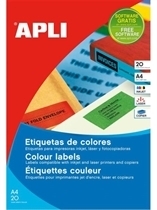 Apli - Naljepnice u boji Apli