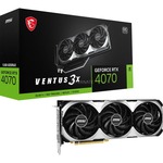 MSI GeForce RTX 4070 VENTUS 3X 12G OC, 12GB DDR6X
