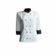 Kuharska bluza ženska ADRIATIC bijela dugi rukav - 46