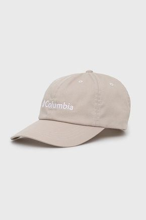 Columbia - Kapa - bež. Kapa s šiltom u stilu baseball iz kolekcije Columbia. Model izrađen od glatke tkanine.
