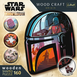 Wood Craft: Star Wars - Mandalorian 160 komada premium drvena slagalica - Trefl