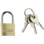 Basetech 1362630 lokot 19.7 mm različito zatvaranje zlatno-žuta zaključavanje s ključem