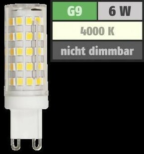 Žarulja LED G9 6W