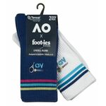 Čarape za tenis Australian Open Stroke Sneaker Socks 2P - navy/white