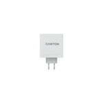 CANYON H-140-01, Wall charger with 1USB-A, 2 USB-C. Input:100-240V~50/60Hz, 2.0A Max. USB-A Output: CND-CHA140W01