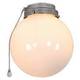 CasaFan 1K CH KUGEL svjetiljka za stropni ventilator opalno staklo (sjajno)