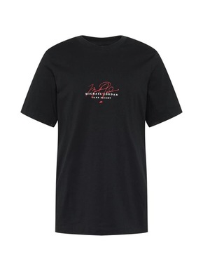 Jordan Tehnička sportska majica crvena / crna / bijela