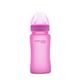 Everyday baby staklena bočica, reagira na toplinu 240ml, Pink
