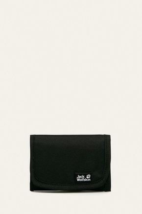 Jack Wolfskin - Novčanik - crna Srednje veličine novčanik iz kolekcije Jack Wolfskin. Model izrađen od tekstilnog materijala.