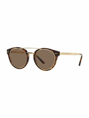 Polo Ralph Lauren Sunčane naočale '0RL8210 49' tamno smeđa / zlatna