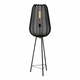 Crna podna lampa (visina 132 cm) Plumeria - Light &amp; Living