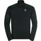 Odlo The Essential Ceramiwarm Mid Layer Half Zip Black M Majica za trčanje