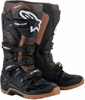 Alpinestars Tech 7 Enduro Boots Black/Dark Brown 45