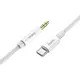 HOCO AUX Audio Jack kabel 3,5 mm na Type-C UPA19 1 m srebrni