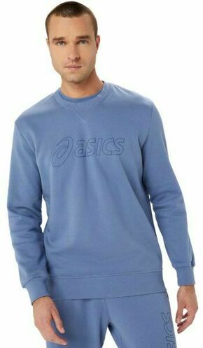 Muška sportski pulover Asics Sweat Shirt - denim blue/thunder blue