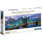 Brooklyn most New York HQC panorama puzzle 1000kom - Clementoni