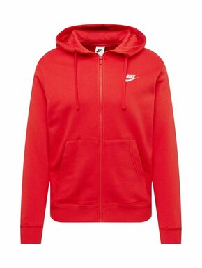 Nike Sportswear Gornji dio trenirke crvena / bijela