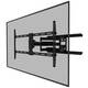 Neomounts by Newstar WL40-550BL18 zidni držač za tv 109,2 cm (43'') - 190,5 cm (75'') mogučnost savijana, mogučnost okretanja
