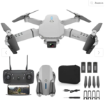 E88 Pro Drone | Drone + 3 batteries + pouch set | 1800mAh