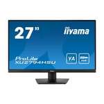 Iiyama ProLite XU2794HSU-B1 monitor, VA, 1920x1080, 75Hz, HDMI, USB