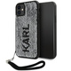 Karl Lagerfeld KLHCN61PSQRKS Apple iPhone 11/XR silver hardcase Sequins Cord