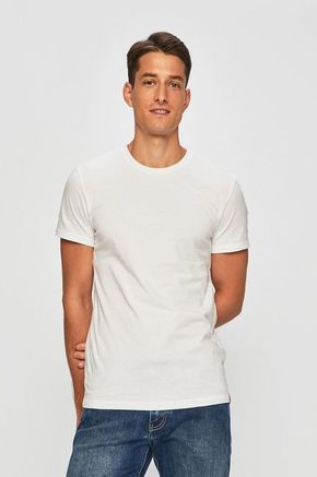 Levi's - Majica (2 pack) - bijela. Majica iz kolekcije Levi's. Model izrađen od glatke pletenine.