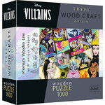 Wood Craft: Disney Villains slagalica od 1000 dijelova - Trefl
