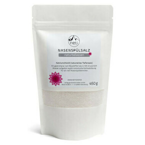 Sat Nam Neti® nazalna Farmaceutski čista sol 450 g pogodna za korištenje s Neti loncem