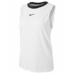 Ženska majica bez rukava Nike Court Dri-Fit Advantage Tank W - white/white/black