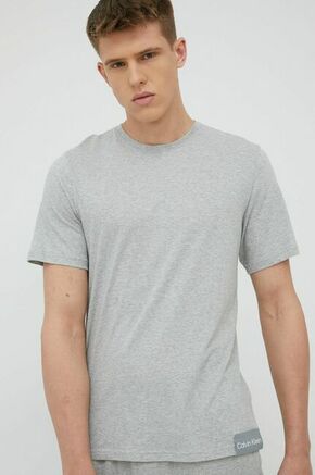 Gornji dio pidžame Calvin Klein Underwear boja: siva