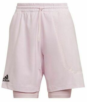 Muške kratke hlače Adidas US Series 2in1 7" - clear pink