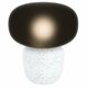 EGLO 99825 | Cahuama Eglo stolna svjetiljka 30cm sa prekidačem na kablu 1x E27 bijelo, crno, mat sivo