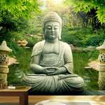 Samoljepljiva foto tapeta - Buddha's garden 392x280