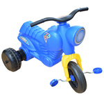 Plavi tricikl, koji se tjera nogama - D-Toys