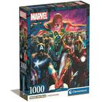 Marvel: Osvetnici puzzle od 1000 komada, kompaktni, 50x70cm - Clementoni