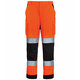 Reflektirajuće zaštitne Hi-viz hlače PATROL narančasto/t.plave, vel. L