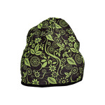 YOWIE pletena kapa smeđa / zelena L / XL