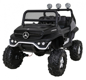 Licencirani auto na akumultor Mercedes BENZ UNIMOG S- crni