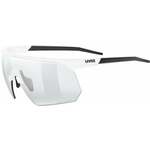 UVEX Pace One V White Matt/Variomatic Litemirror Silver Biciklističke naočale