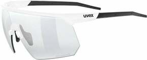 UVEX Pace One V White Matt/Variomatic Litemirror Silver Biciklističke naočale