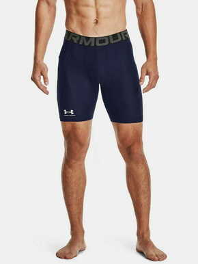 Muška kompresijska odjeća Under Armour Men's HeatGear Armour Compression Shorts - midnight navy/white