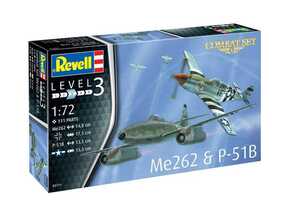 Revell Me262 i P-51B komplet za sastavljanje
