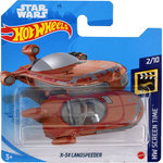 Hot Wheels - Star Wars: X-34 Landspeeder 1/64 mali automolbil - Mattel